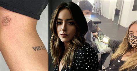 chloe bennet tattoos|Agents of SHIELD’s Chloe Bennet Gets A Tattoo To Honor .